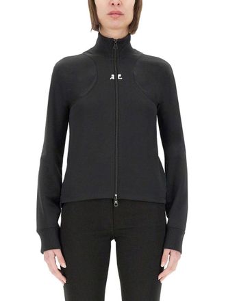 Courr&egrave;ges Interlock Scuba Jacket