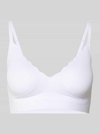 Skiny Skiny Bustier mit herausnehmbaren Cups in Weiss, Gr&ouml;&szlig;e 36