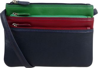 Golunski Graffiti/Golunski Small Leather Cross over Body Bag Style 7156 multi (midnight)