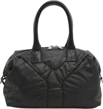 Saint Laurent Pre-owned Handbags, female, Black, Size: ONE SIZE Pre-owned Tote bag
