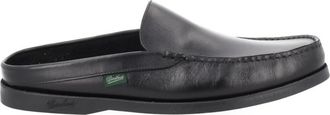 Paraboot Black Slip On Loafers