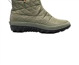 Bogs Womens Snowday Ii Short Boots In Loden