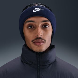 Nike Mens Club Fleece Headband in Blue | N1007162-491