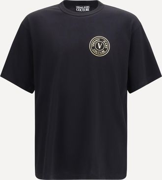Versace Cotton logo T-shirt Male XL