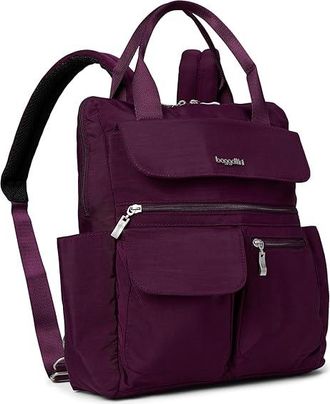 Baggallini Modern Everywhere Laptop Backpack Backpack Bags Mulberry, Nylon
