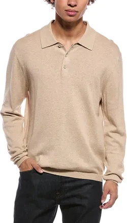 Weatherproof Vintage Cashmere-Blend Polo Sweater