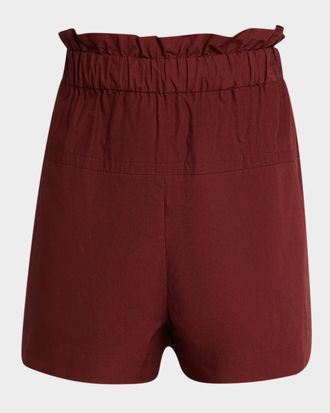 A.L.C. Nate Paper Bag Shorts