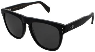 Ferragamo Grey Square Mens Sunglasses SF1111SCP 001 55