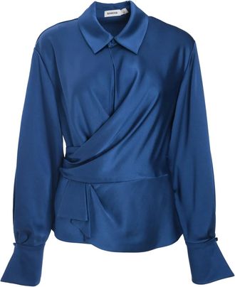 SIMKHAI Blusa a maniche lunghe