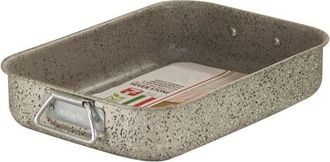 Trade Shop Trade Shop - Hoja De Hornear Rostira Tejido Antideslizante Raerriente Raphn No Pfoa 25-30-35 Cm Con Asas - -35 Cm