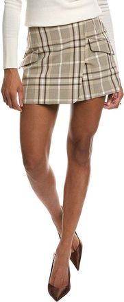 SIMKHAI Simkhai Payton Wrap Mini Skirt