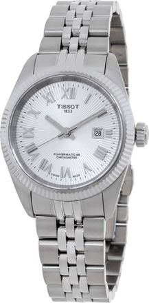 Tissot Ballade Automatic Silver Dial Ladies Watch T1562081103300