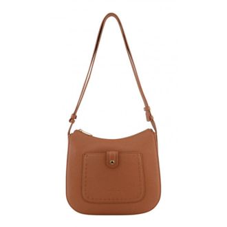 Pourchet Tassen, Dames, Bruin, ONE Size, Leer, Bride Soft Bag