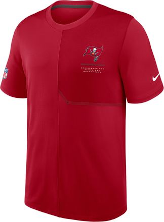 Nike Tampa Bay Buccaneers Sideline Coach Nike Mens Dri-FIT NFL Top in Red | 03B2959Z8B-B8B