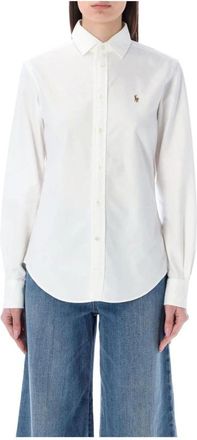 Polo Ralph Lauren Camicia Oxford Classica - - Blouses & Shirts - Donna - Bianco - L