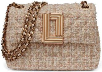 Karl Lagerfeld Lafayette Boucle Crossbody in Neutral at Nordstrom