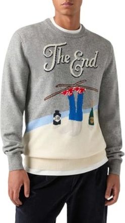 MC2 Saint Barth Maglione Girocollo Heron - - Knitwear - Uomo - Grigio - M