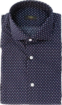 Barba Camicia a fantasia - Blu