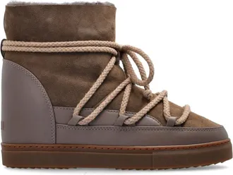 INUIKII Schoenen, Dames, Bruin, 38 EU, Wol, Klassieke Wedge Sneeuwlaarzen