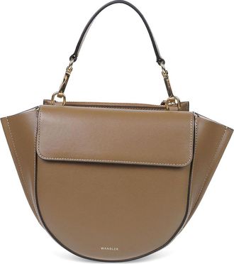 Wandler Brown Calf Leather Shoulder Bag