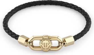 Philipp Plein Heren, Accessoires, Zwart, Maat: S Leer