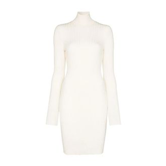 Wolford Dresses Ecru - female - Wolford - Knitted Dresses - Beige - M - Dresses