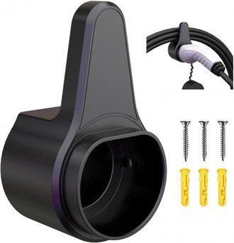 No Brand Soporte Para Cable De Carga De Coche - Soporte Para Cable De Carga - Cable De Carga De Coche Tipo 2 - Soporte De Pared Wallbox Para Cable El&eacute;ctrico - 