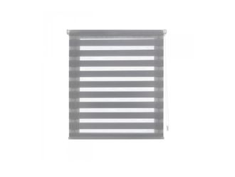 Purline Purline - Tenda A Rullo Bicolore Notte E Giorno Velindus107x180gris - 6,3x7,7x117 Cm