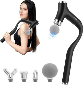 OEM Pistola De Masaje, Dise&ntilde;o Ergon&oacute;mico, Ajustes De Velocidad Personalizables, A