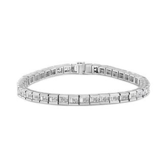 House of Brilliance 14K White Gold 4 3/8 Cttw Diamond Tennis Bracelet at Nordstrom