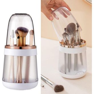 OEM Organizador De Maquillaje Multifuncional Y Extra&iacute;ble, Caja De Almacenamiento Para Brochas, Para Tocador Y Ba&ntilde;o - Crezuo