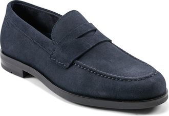 Rockport Sutton Penny Loafer in Dark Blue at Nordstrom, Size 10.5