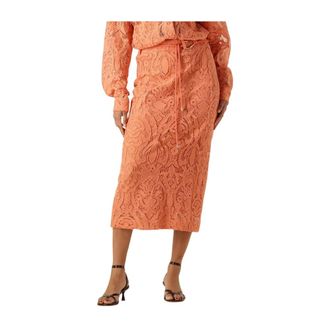 Aaiko Rokken, Dames, Oranje, XS, Amia PES 565 Midi Rok