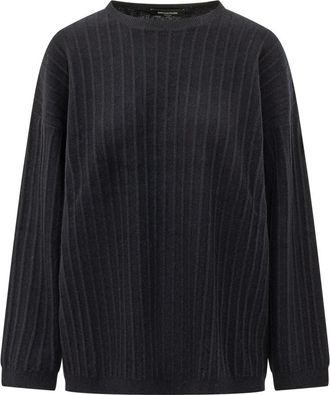 Fabiana Filippi Truien - Dames - Ronde hals truien - Blauw - XS - Truien & Vesten