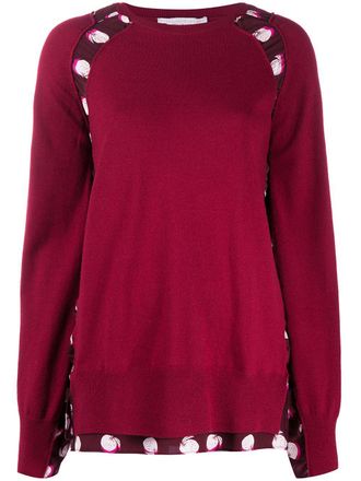Stella McCartney layered-effect jumper - women - Wool - 36