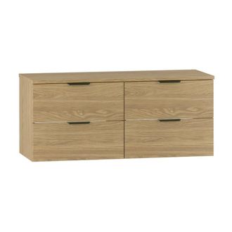 Petits Meubles Mueble bajo lavabo 120cm encimera paneles de melamina y mdf madera