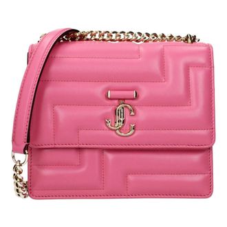 Jimmy Choo London Dames, Tassen, Roze, Maat: ONE Size Leer