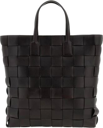 Dragon Diffusion Bolso Tote Trenzado Pino - Bags - Mujer - Marr&oacute;n - ONE SIZE
