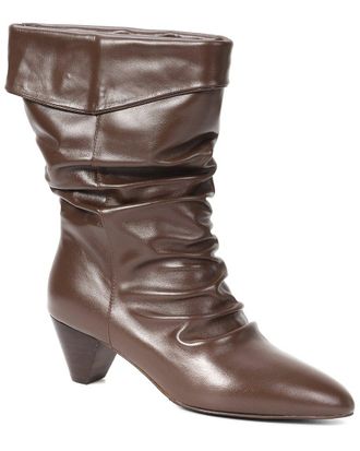 Tiffany & Fred Slouch Cuff Leather Boot
