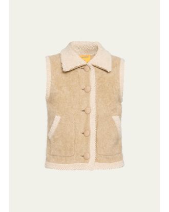 Guest In Residence Grizzly Wrangler Cashmere Vest