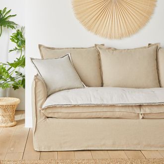 La Redoute Interieurs Katoen/linnen zitmatras, Menorca