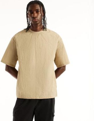 New Balance Hombre NBX Shifted Woven Top en Gris, Jersey de algod&oacute;n, Talla 2XL