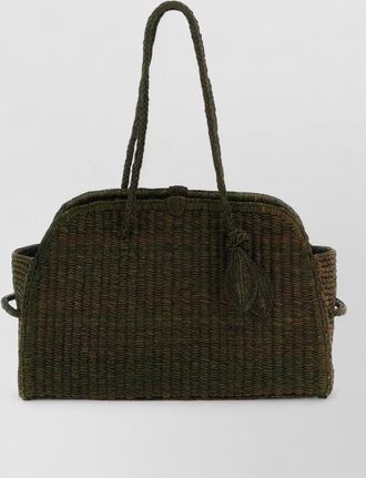 Jacquemus le turismo raphia beach bag
