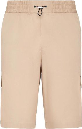 Philipp Plein Heren, Korte broeken, Beige, Maat: XS Katoen