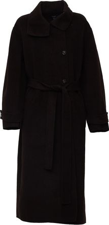 SOEUR James Double-Faced Belted Long Coat