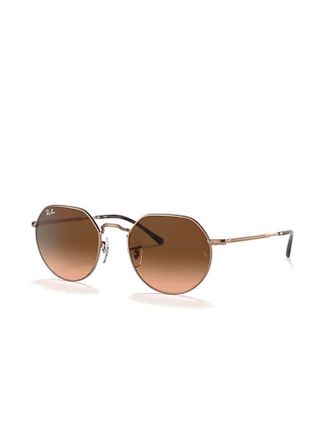 Ray-Ban Unisex Sunglasses Polished Copper Metal
