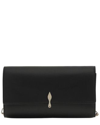 Christian Louboutin Bettina Leather Wallet With Chain