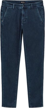 Gas Sax Zip Chino - Heren - Slim Fit Jeans - Blauw - W28 - Katoen - Jeans