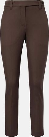 Brunello Cucinelli Monili cotton-blend slim pants