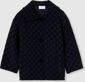 Gucci Kids - GG Neoprene Jacket, Blue, Ready-to-wear